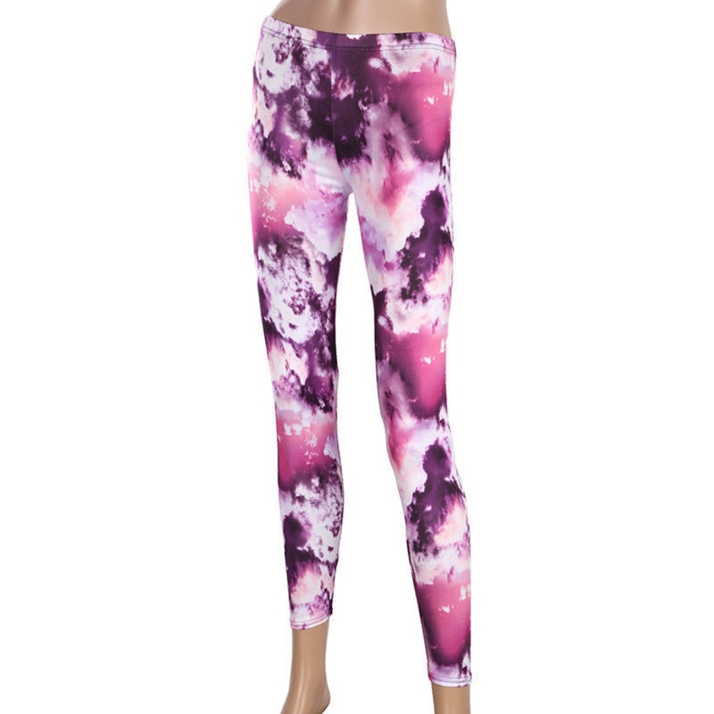 Womens Galaxy Leggings Sexy Chic Stretch Pants